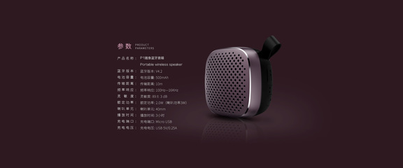 P1系列藍牙音箱 便攜與音質的完美融合